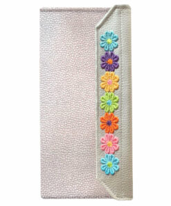 Carpeta para predicar con tratados del modeo Skay silver flores