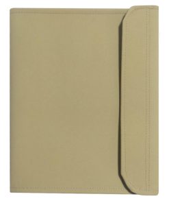 Carpeta para predicar en color entre verde y beige claro