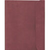 Carpeta para predicar de tela del color rojo granate.