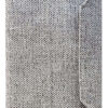Carpeta para predicar de tela jaspeada gris