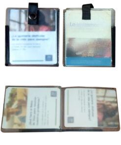 Carpeta pequeña transparente para predicar con los nuevos tratados.