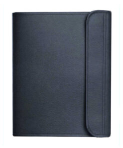 Carpeta para predicar de polipiel azul oscuro mate